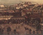 BELLOTTO, Bernardo View of Warsaw from the Royal Palace (detail) fh France oil painting reproduction